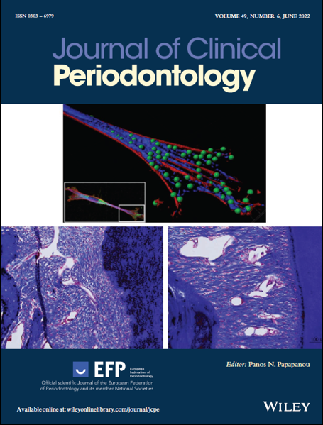 KH201 관련 공동연구 논문이 ‘Journal of Clinical Periodontology(임상 치주과학 저널)’(IF: 8.728) 2022년 6월호 표지논문으로 게재